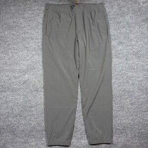 Soybu Joggers Mens L Gray Elastic Waist Jogger Pants Activewear Athletic